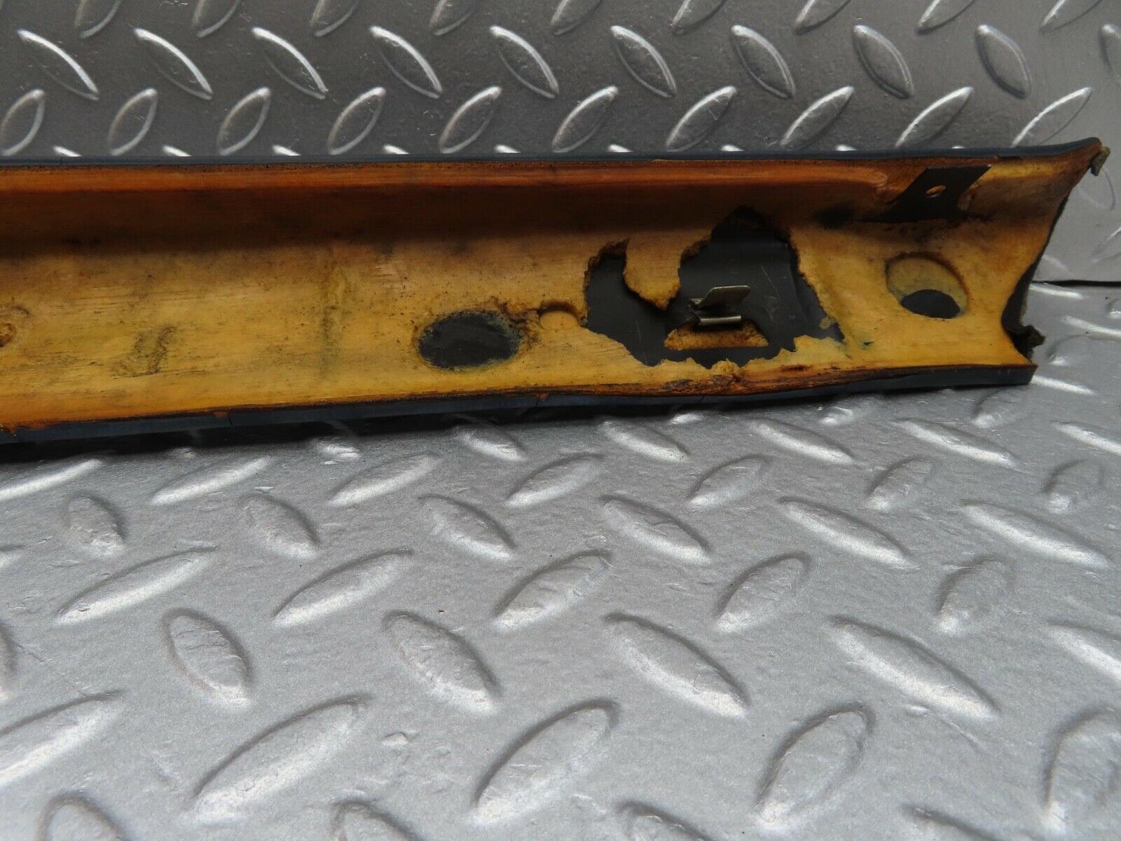 13946 Mercedes-Benz C107 280SLC A Pillar Cover Right Side Blue