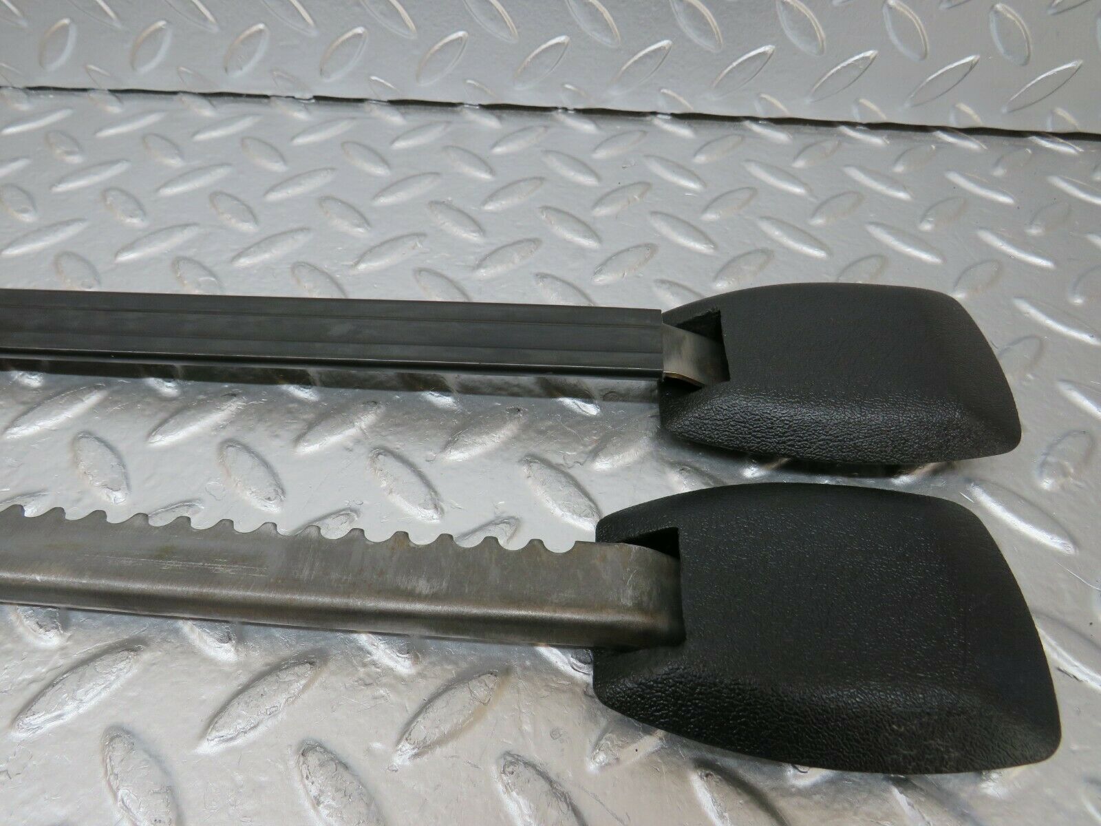 24391 Mercedes-Benz S124 220TE Seat Belt Runner With Cover Pair 1249193520