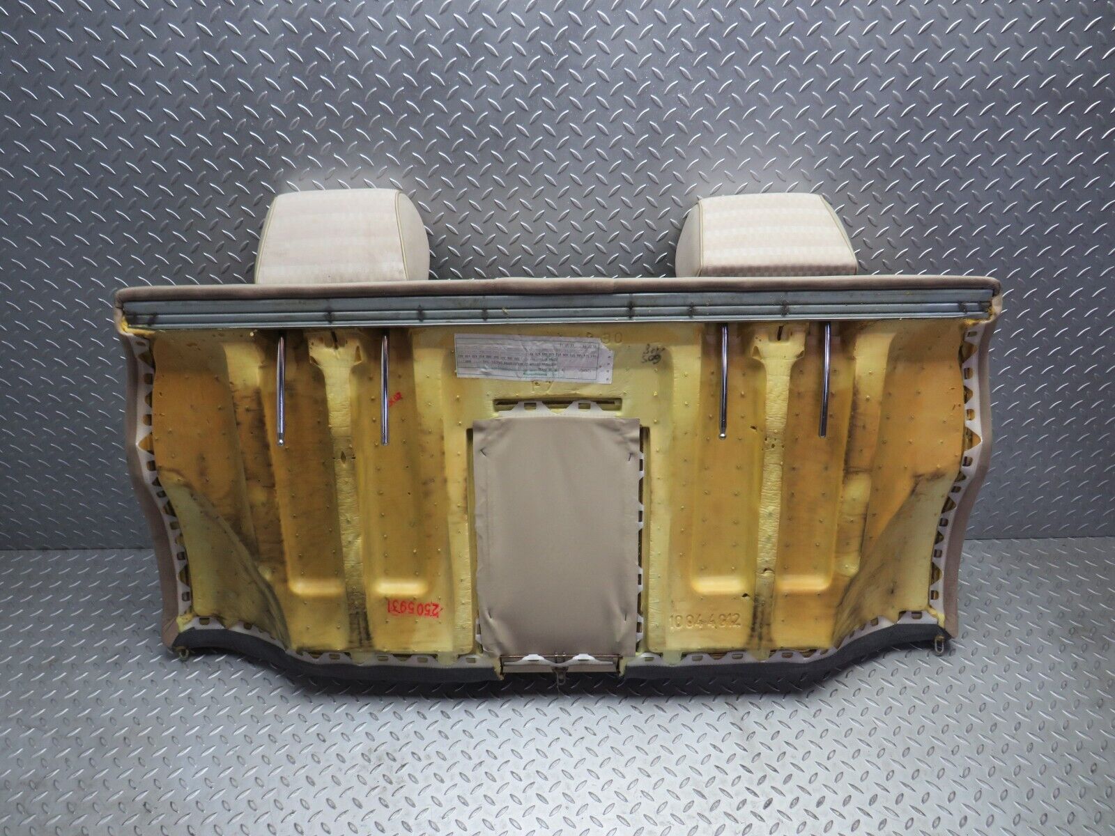 38813 Mercedes-Benz W201 190E 2.6L Rear Seat Beige