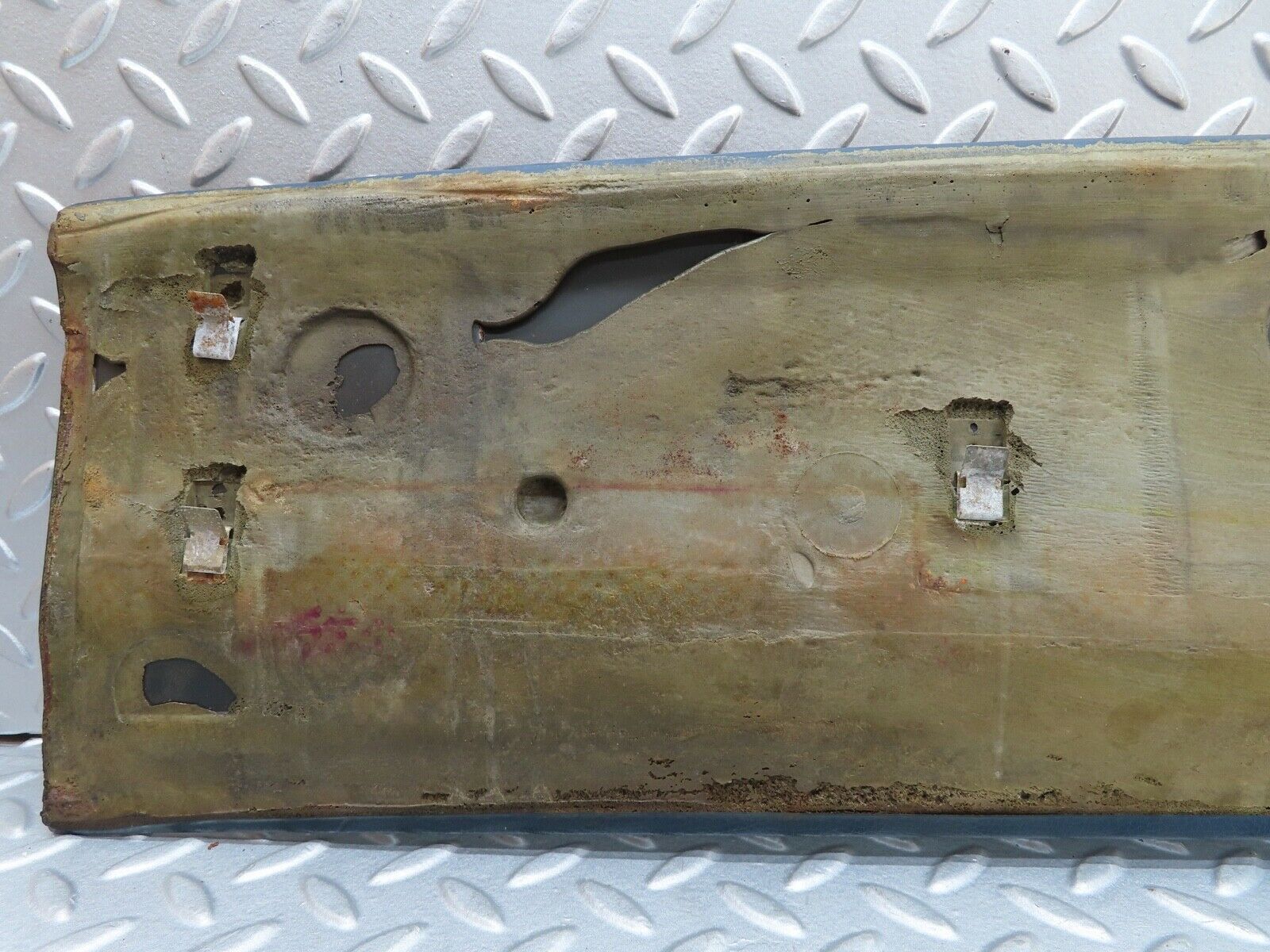 17513 Mercedes-Benz W116 450SEL Rear Headlining Roof Panel Blue