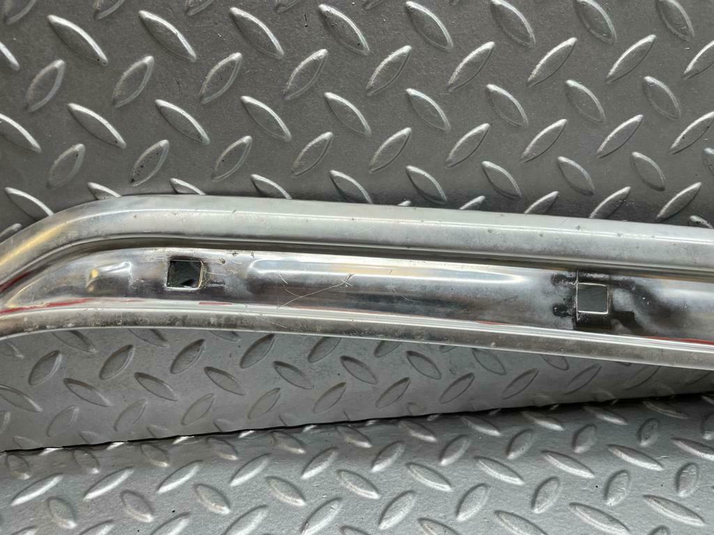 0033 Mercedes-Benz W116 350SE A Pillar Chrome Moulding Trim Right Side