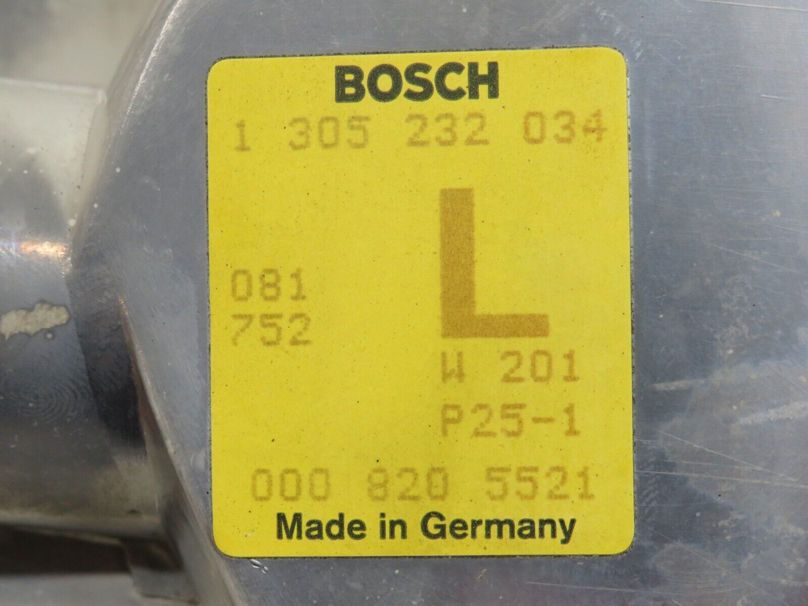 33678 Mercedes-Benz W201 190E 2.0L Indicator Light Front Left Bosch 1305232034