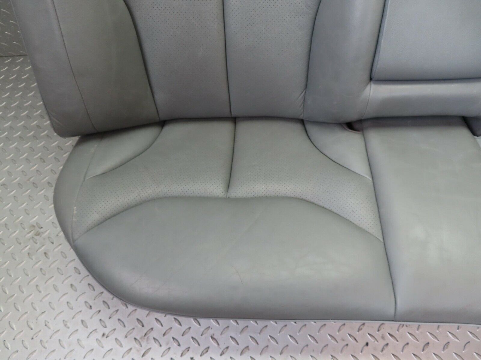 15125 Mercedes-Benz W140 S320 Rear Seat Leather Grey 1409200216