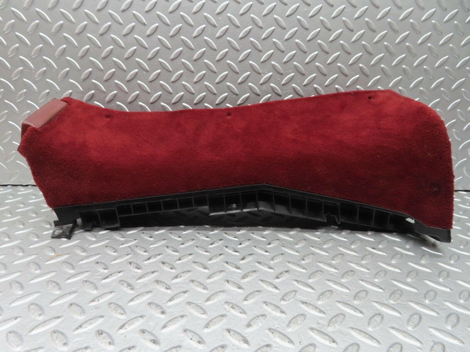 21497 Mercedes-Benz W126 300SE Under Dash Panel Left Burgundy Red 1268305144