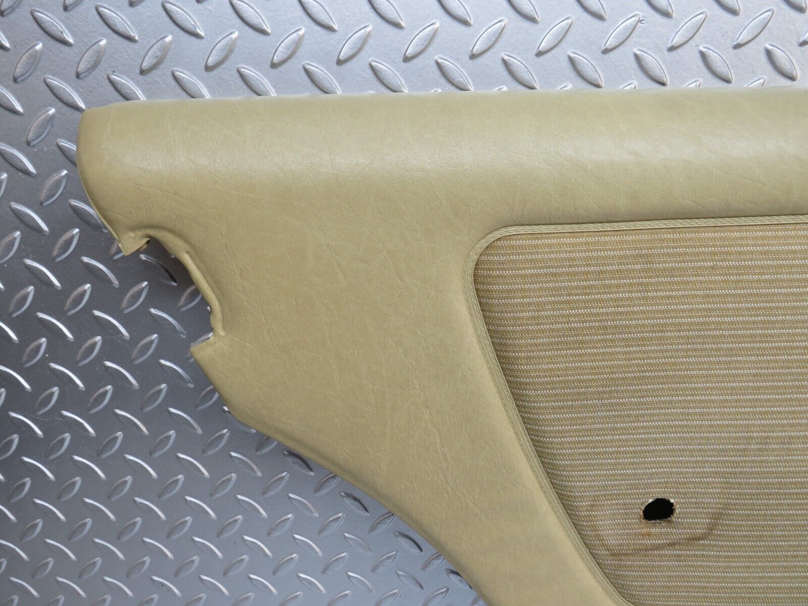 0613 Mercedes-Benz W123 230E Rear Left Door Card Panel Beige