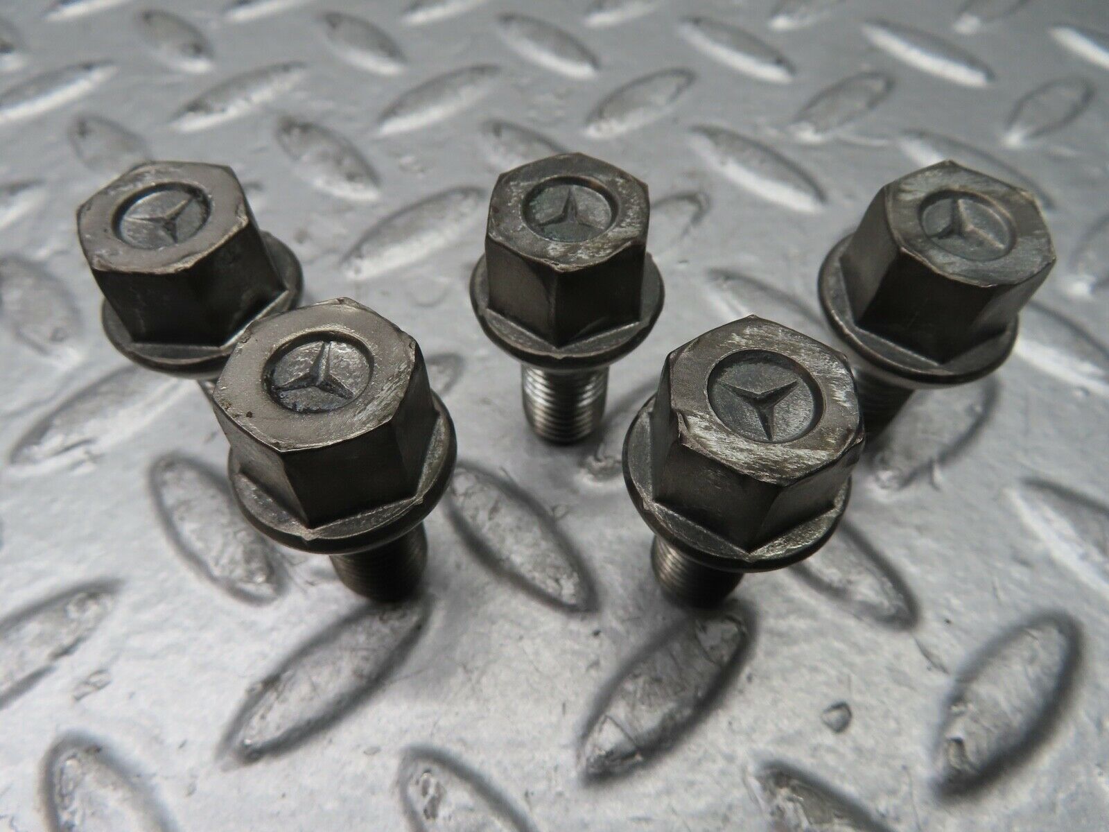 21637 Mercedes-Benz 5x Steel Wheel Lug Bolt M12x1.5