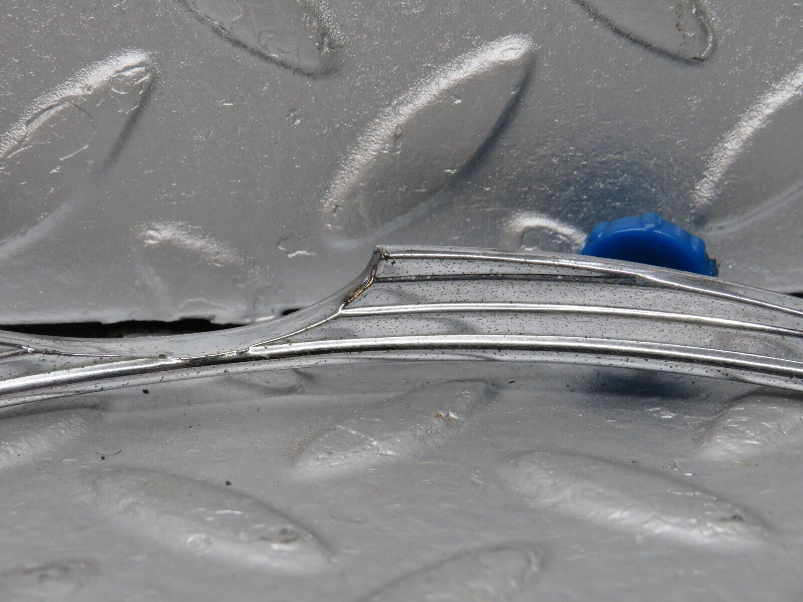 40330 Mercedes-Benz W110 230 Dashboard Chrome Trim Left Side