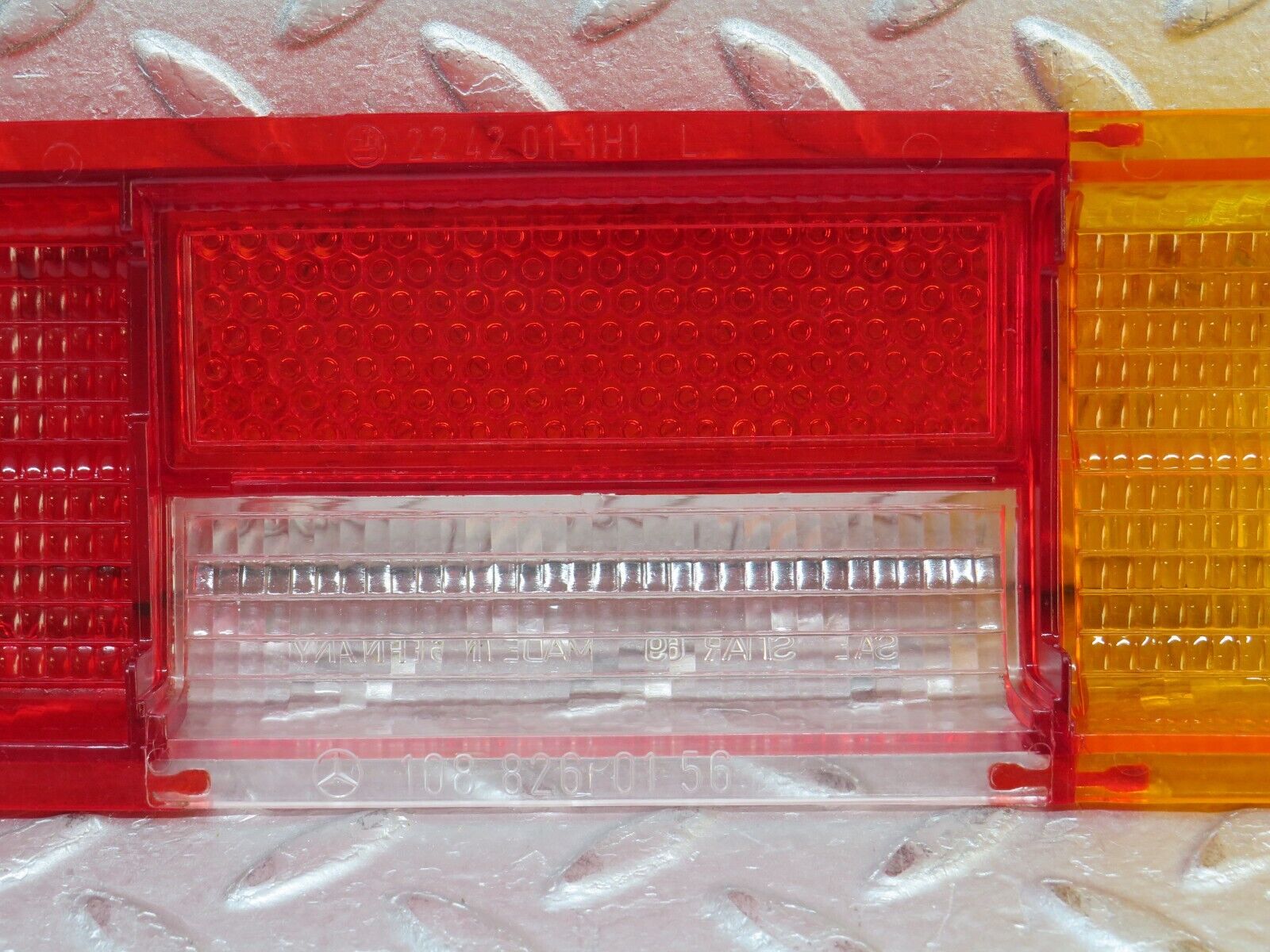 37447 Mercedes-Benz W109 300SEL Tail Light Lens Left Side 1088260156