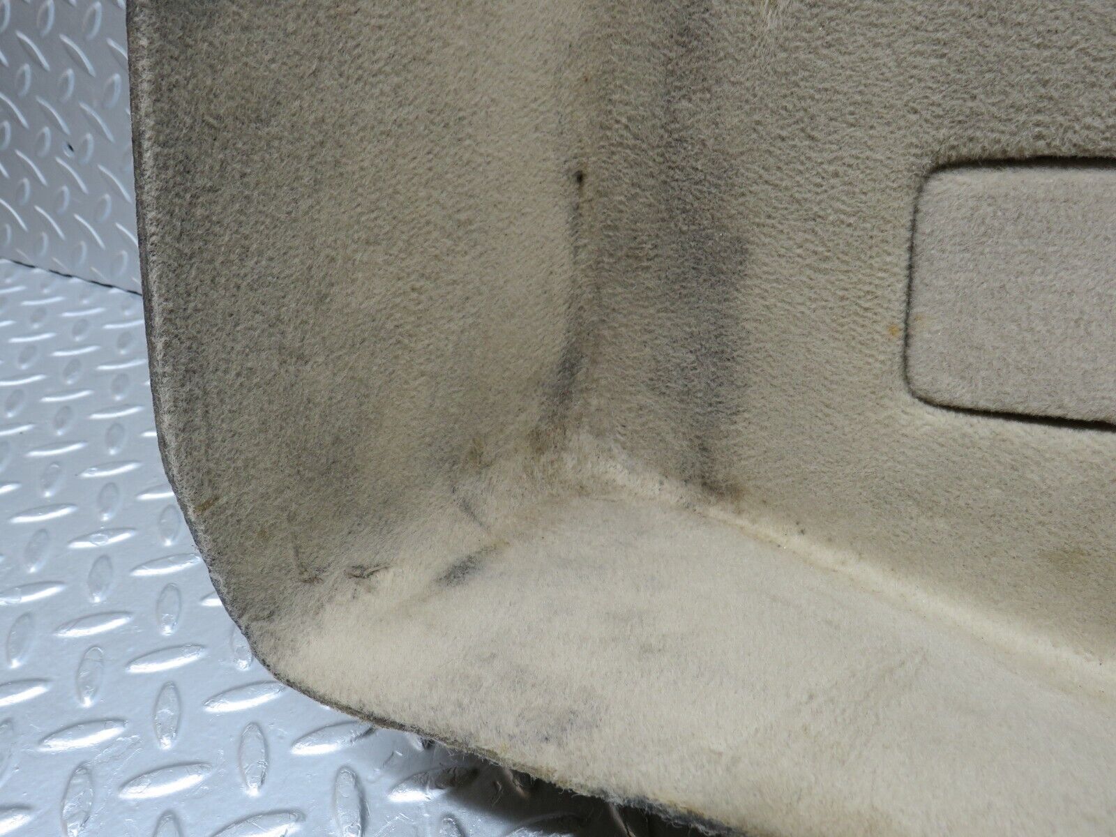 38608 Mercedes-Benz R129 280SL Coupe Trunk Cover Panel Left Side Beige 1296904730