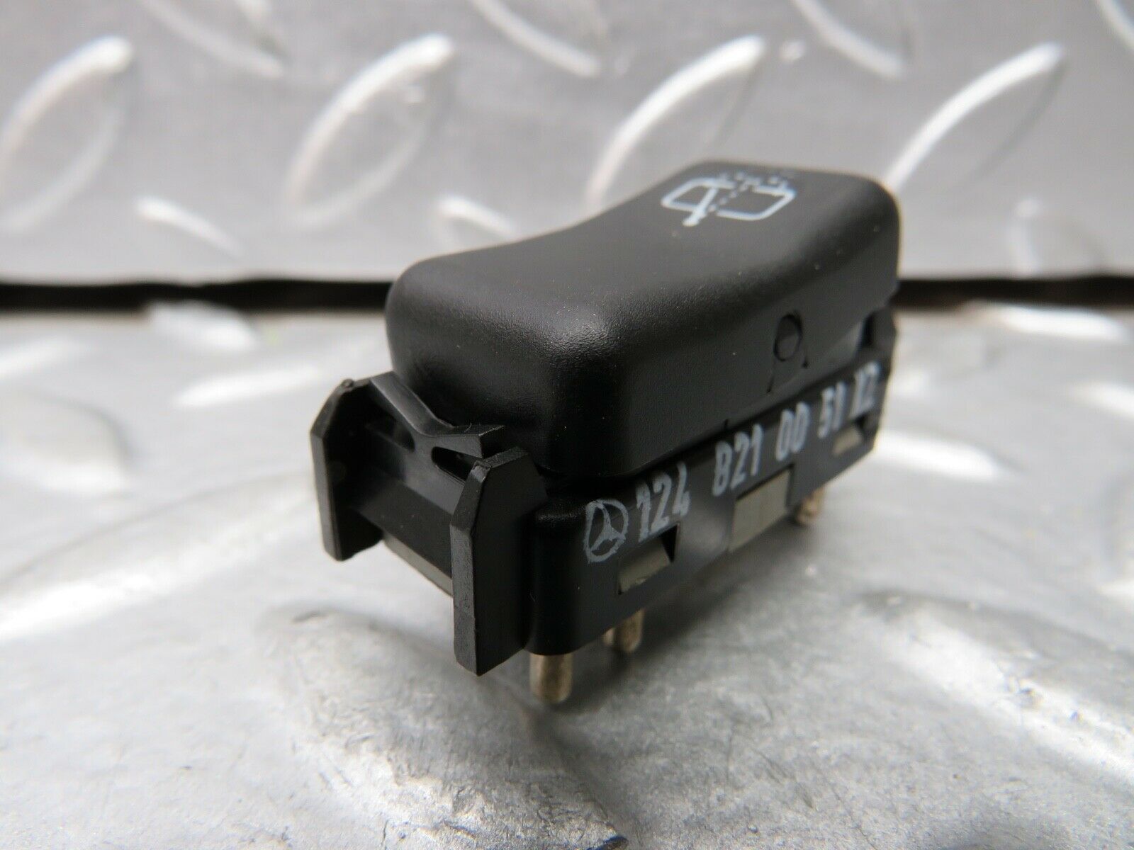 21883 Mercedes-Benz S124 Wagon Tailgate Window Washer Switch 1248210051