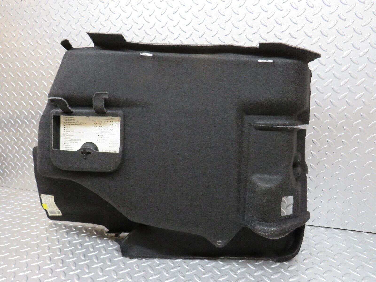 24708 Mercedes-Benz W140 S320 Trunk Cover Panel Right Side 1406905408