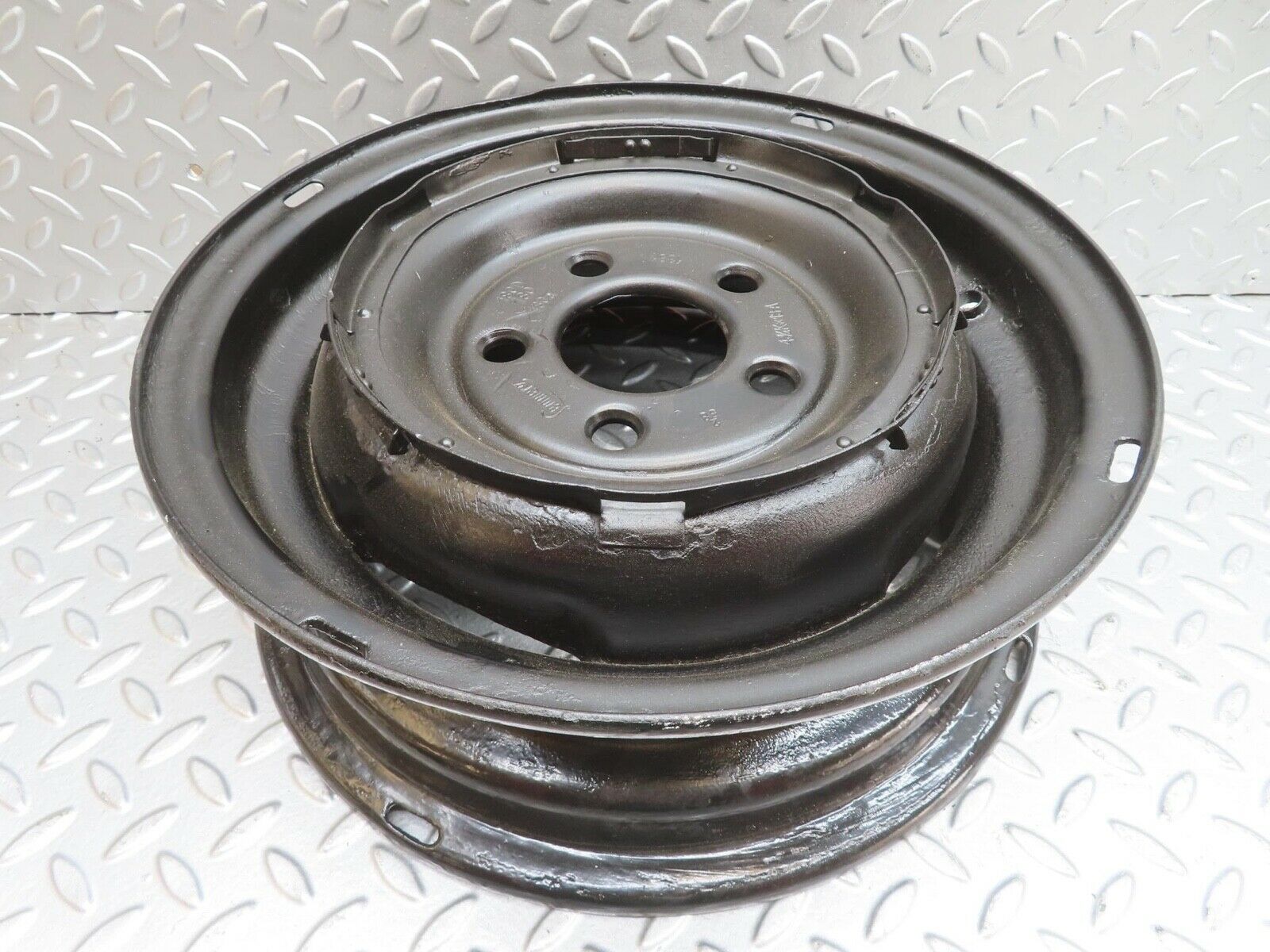 0130 Mercedes-Benz W120 PONTON Steel Wheel Rim 4.5kx13