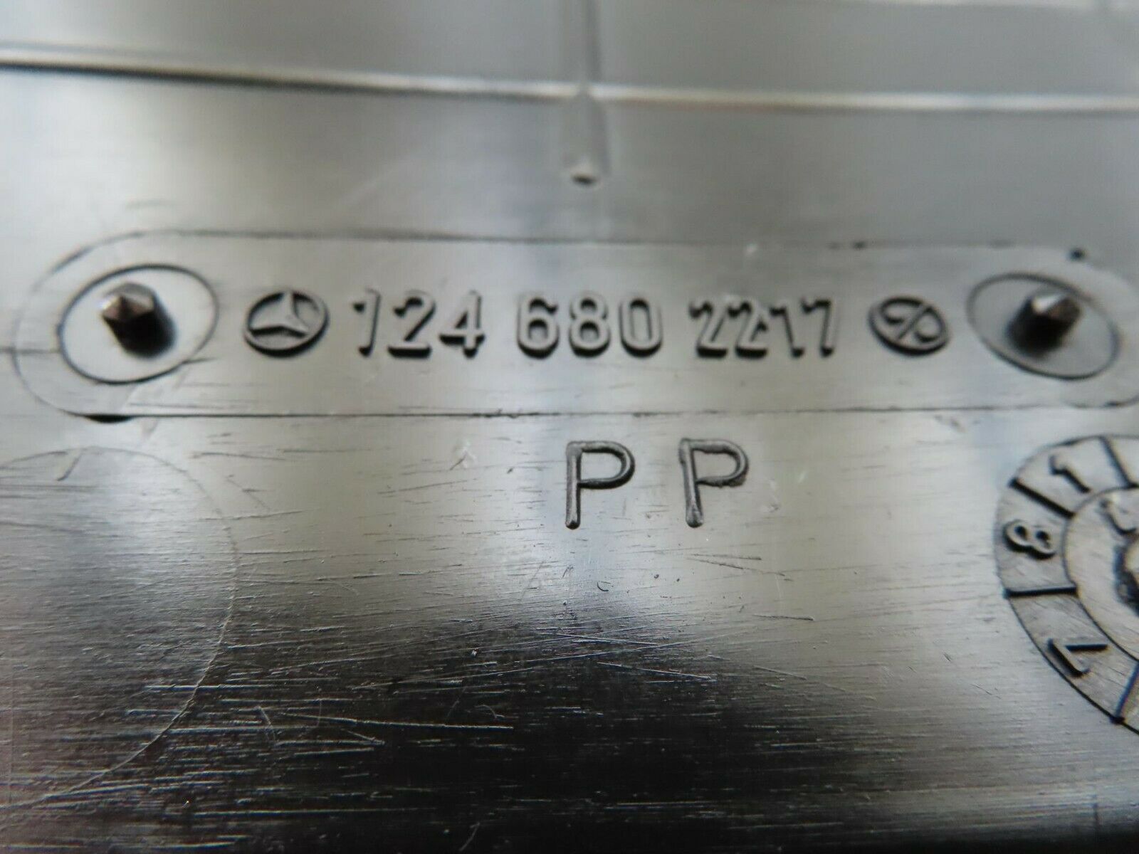 6503 Mercedes-Benz S124 E220 Wagon Front Right Under Dash Panel 1246802217