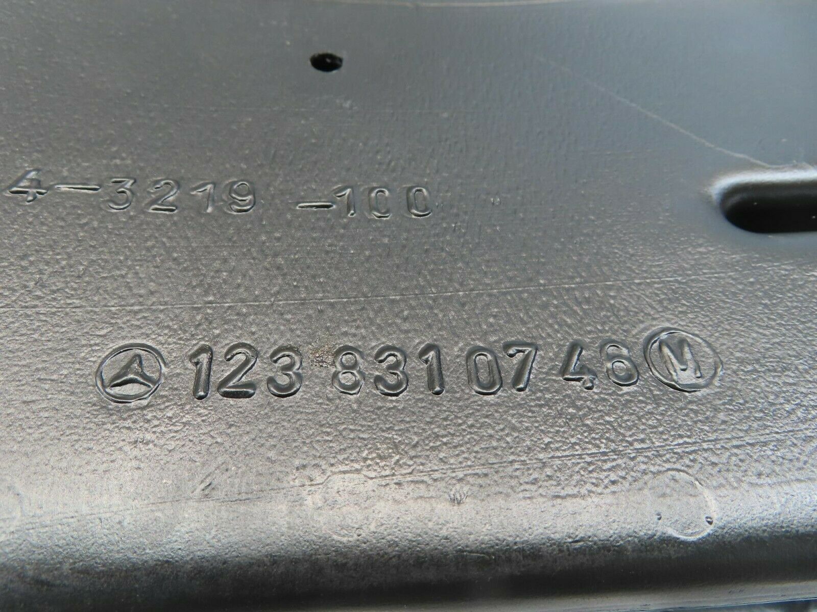 11415 Mercedes-Benz C123 230CE Air Duct Heater Ventilation Right 1238310746