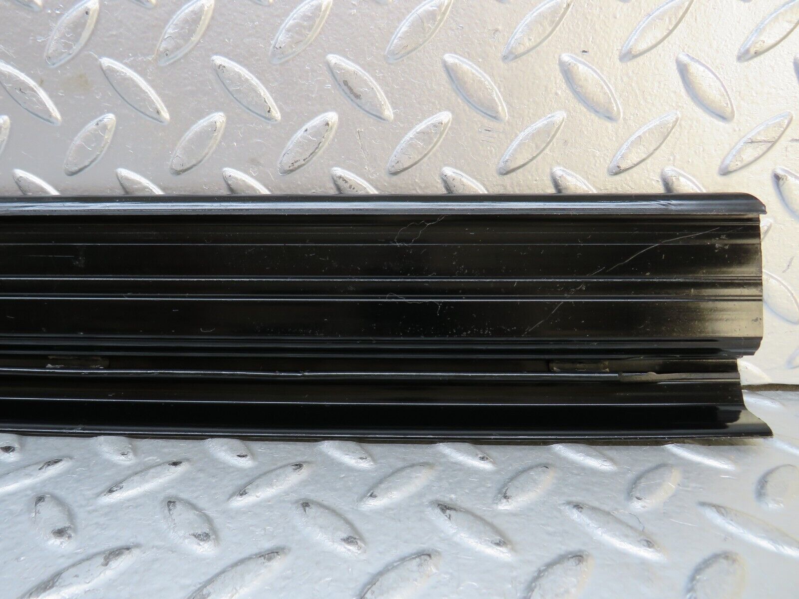 28251 Mercedes-Benz S123 240D Wagon Rear Right Door Sill Trim Black