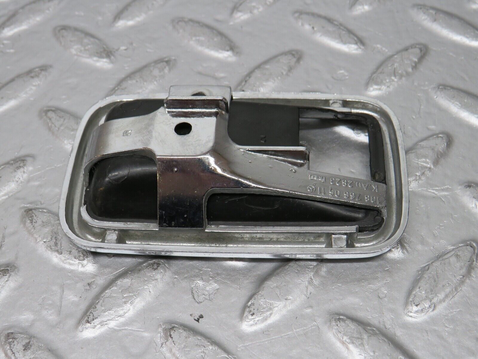 31005 Mercedes-Benz W123 230E Chrome Frame For Door Opener Right 1087660611