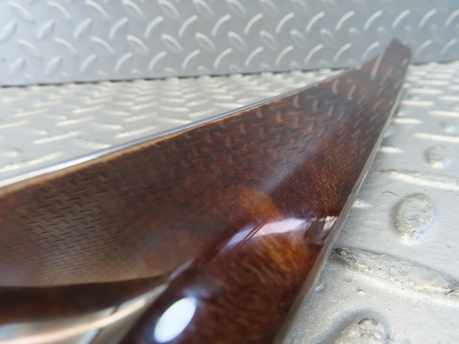 11103 Mercedes-Benz W221 S320 Front Left Interior Wood Trim 2217200322