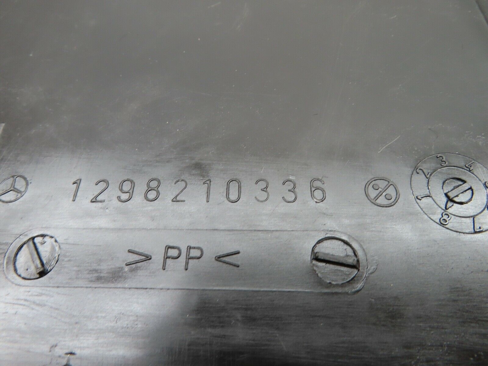 17168 Mercedes-Benz R129 300SL Coupe Front Left Cable Channel 1298210336