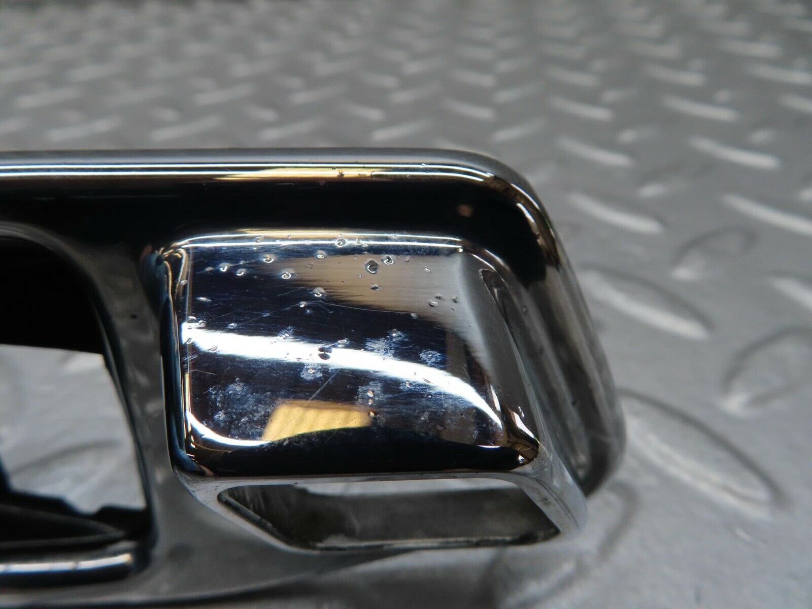 16058 Mercedes-Benz W123 280E Chrome Frame For Door Opener Right 1167660211