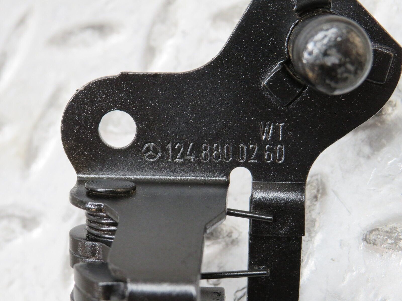 27694 Mercedes-Benz S124 300TE Wagon Bonnet Lock Catch 1248800260