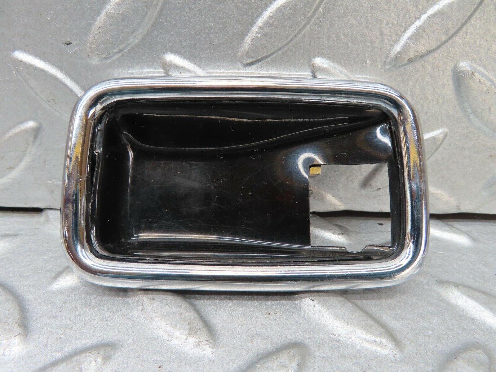 7054 Mercedes-Benz W123 230E Chrome Frame For Door Opener Right 1087660611