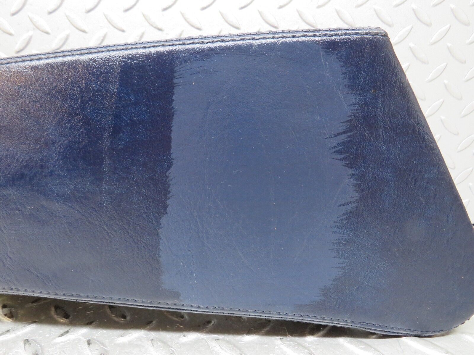 36835 Mercedes-Benz R129 300SL-24 Front Left Seat Back Cover Blue 1299102918