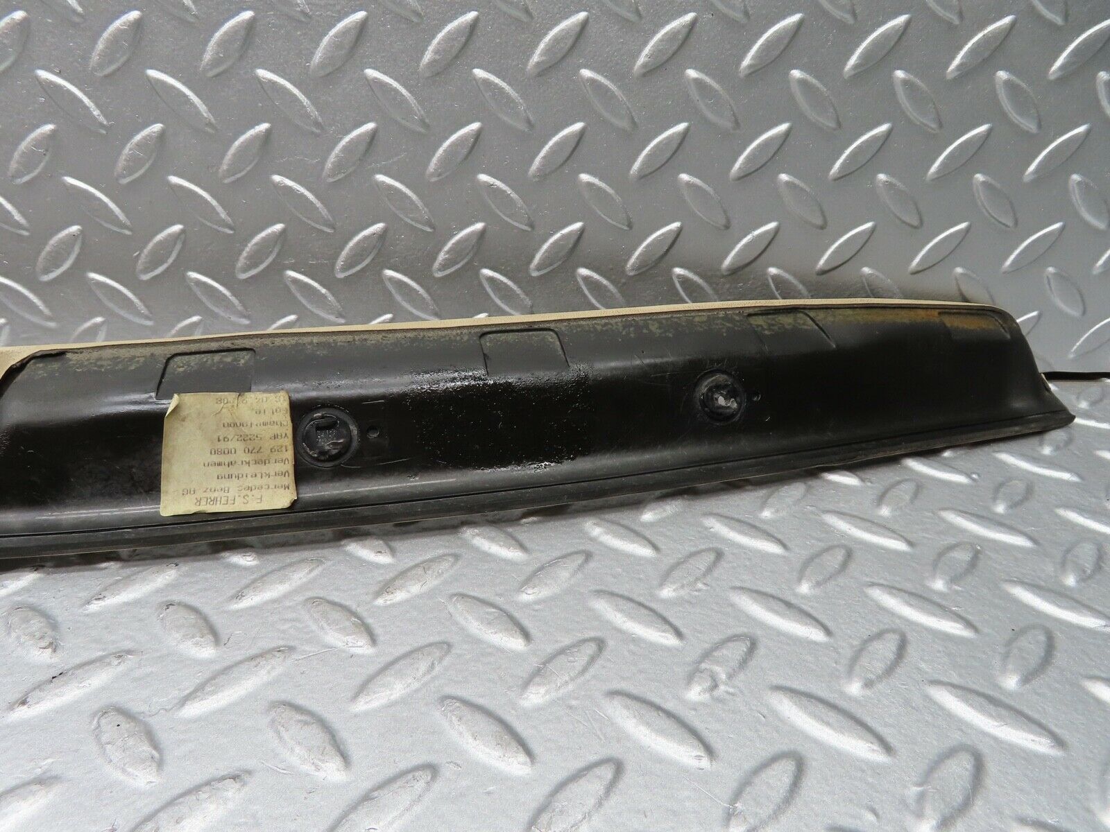 20153 Mercedes-Benz R129 300SL Coupe Interior Roof Grab Handle Rail 1297700080