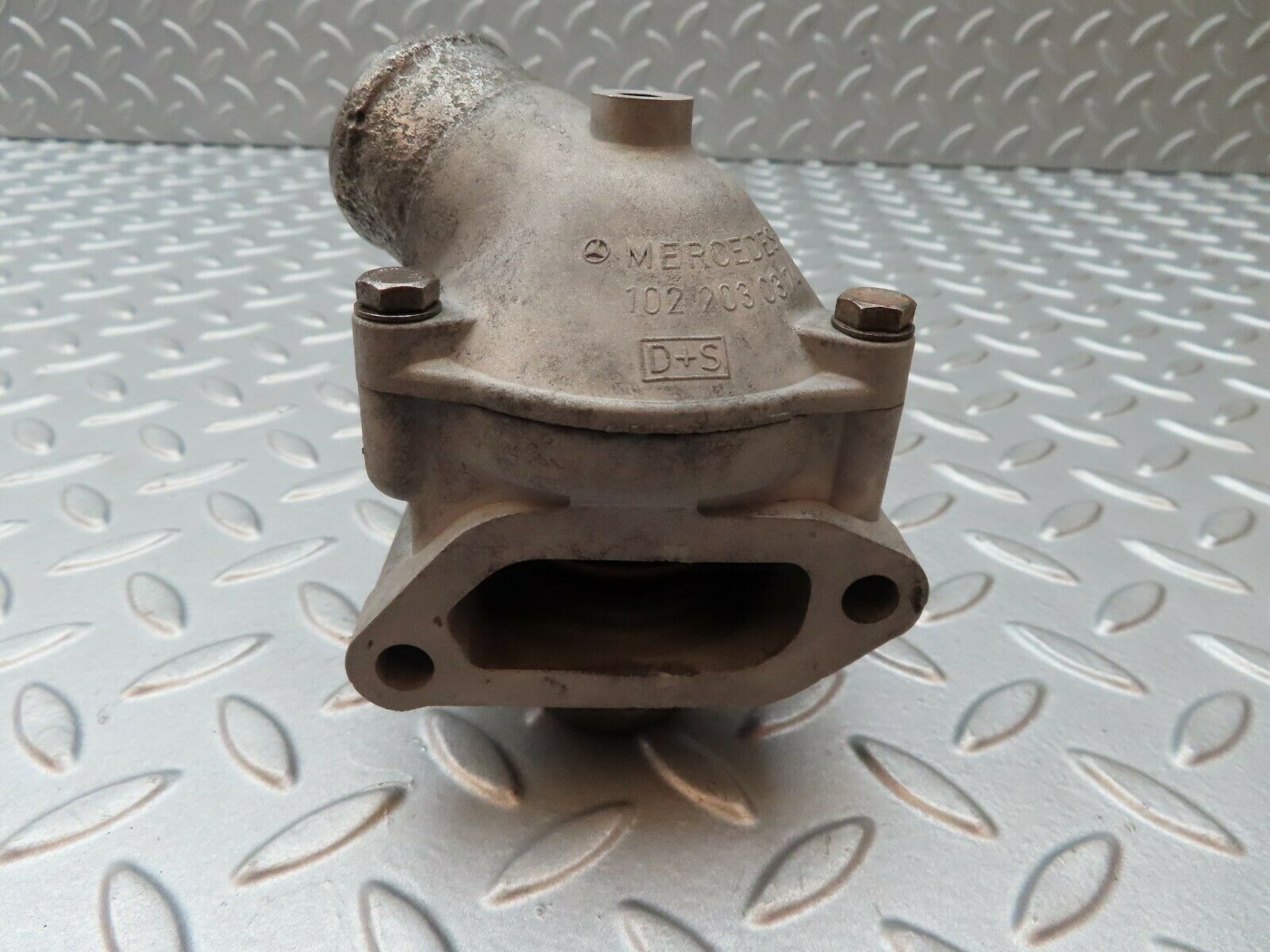 4391 Mercedes-Benz W123 230E Thermostat Housing 1022030374