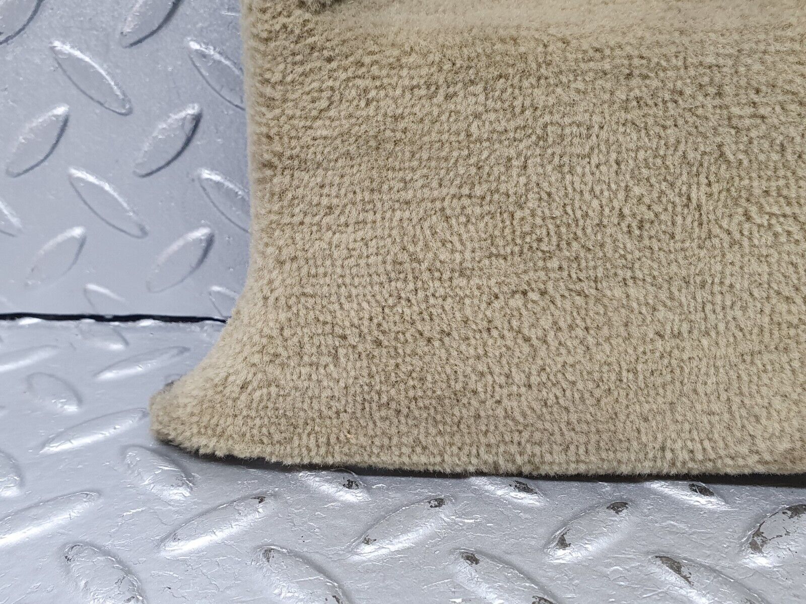 41153 Mercedes-Benz W126 300SE Kick Panel Left Side Beige 1266880306