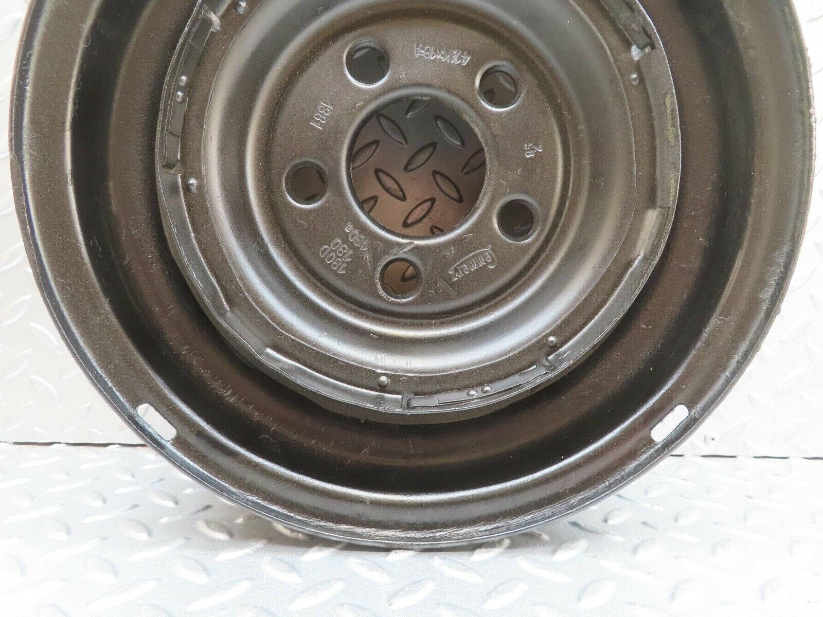 0130 Mercedes-Benz W120 PONTON Steel Wheel Rim 4.5kx13
