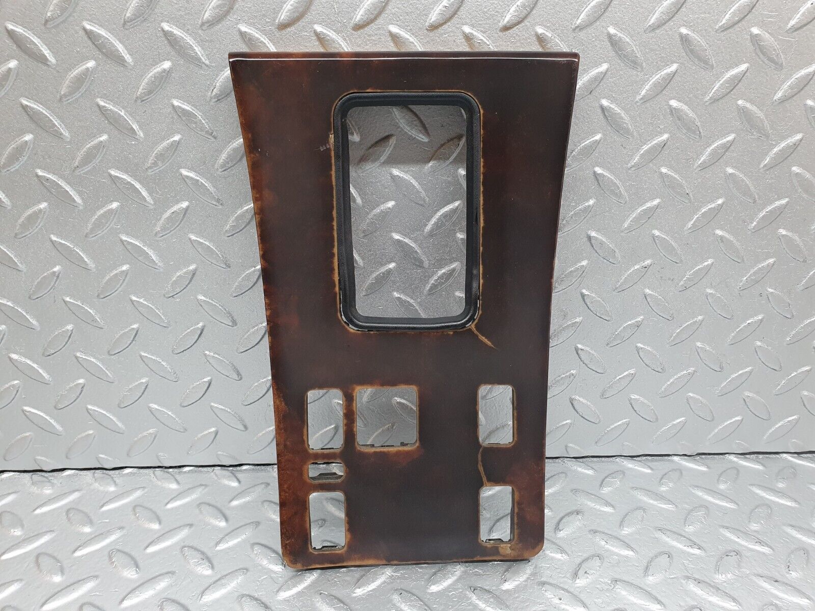 40921 Mercedes-Benz W126 300SE Centre Console Wood Panel 1266830157