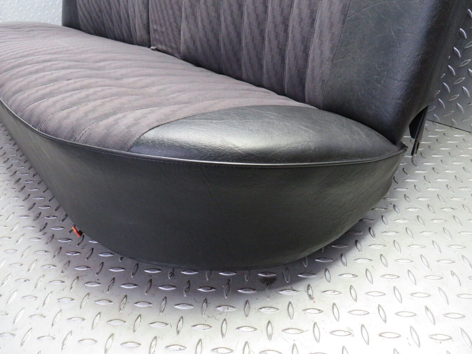 27849 Mercedes-Benz W123 280E Rear Seat Black 1239200016