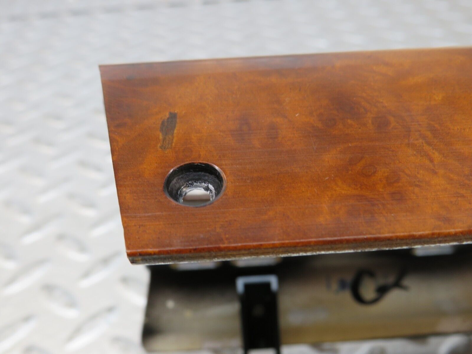 26543 Mercedes-Benz C124 220CE Coupe Heater Control Panel Wood Trim 1246830275