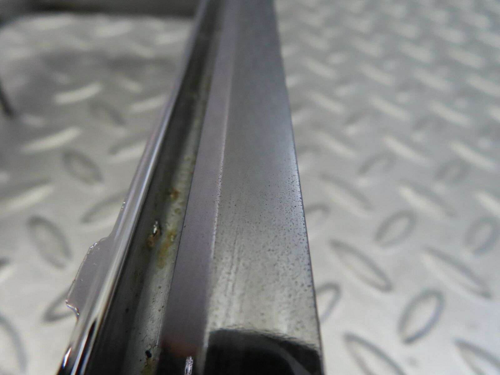 8512 Mercedes-Benz W115 Tail Light Chrome Frame Right 1158260259