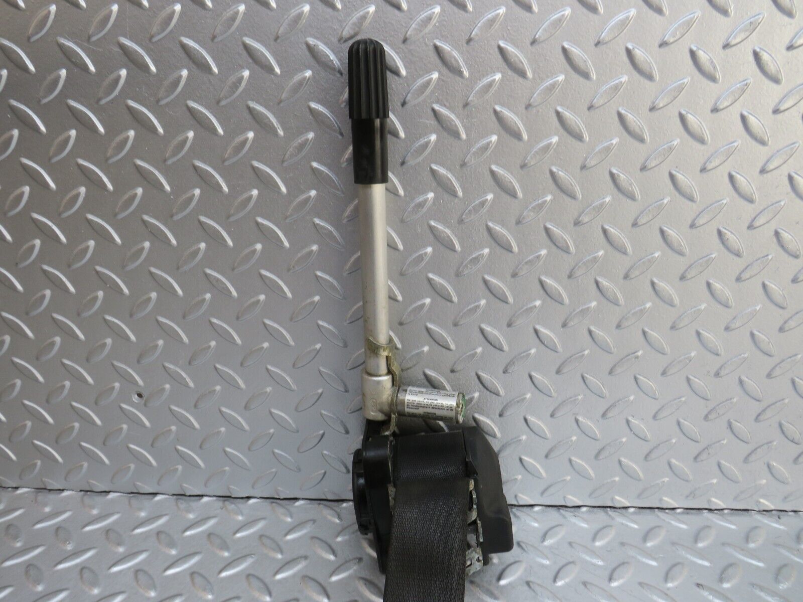 37163 Mercedes-Benz C126 420SEC Coupe Front Right Seat Belt With Buckles 1268806886