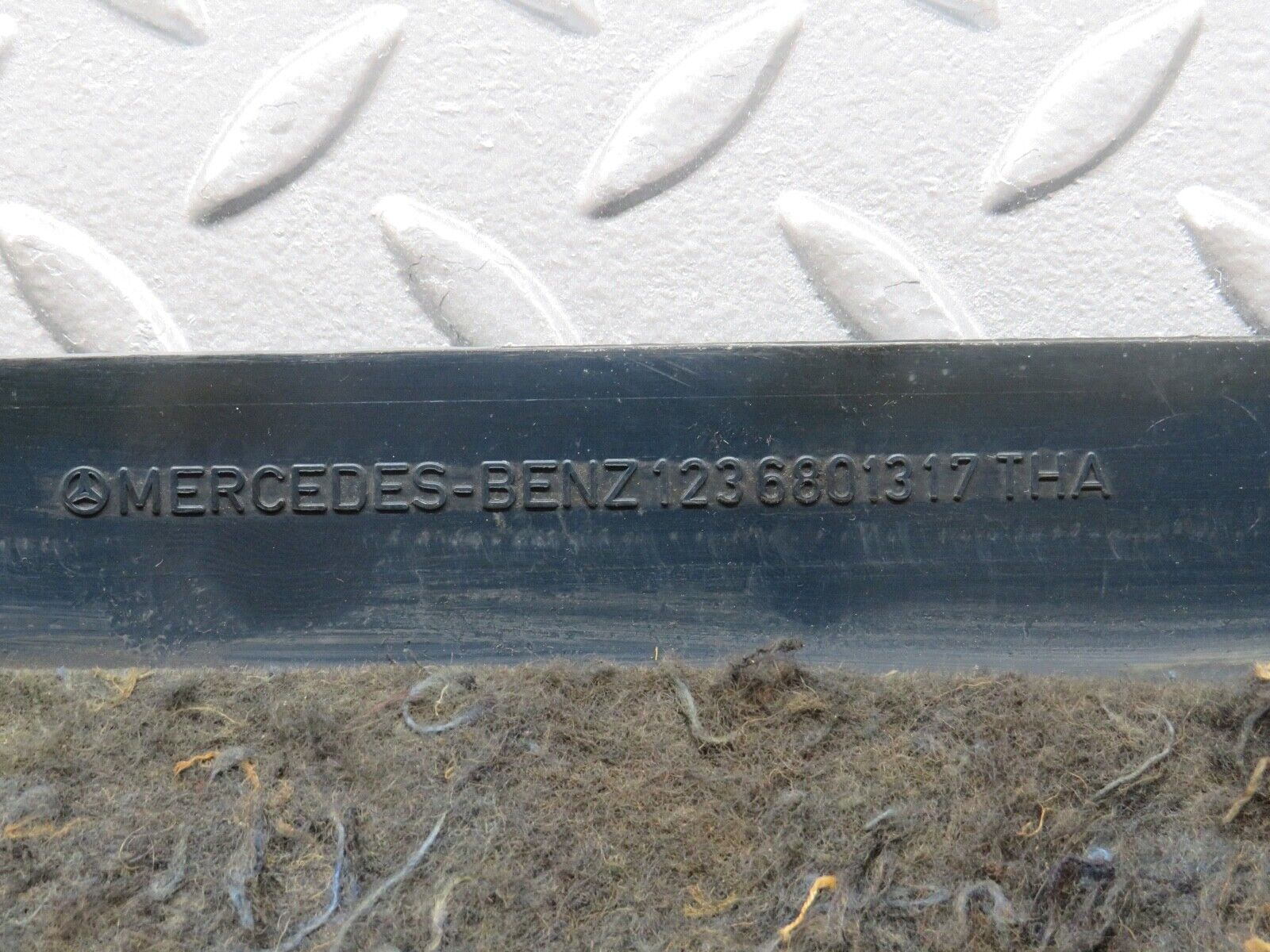 31015 Mercedes-Benz W123 230E Under Dash Panel Left Side 1236801317