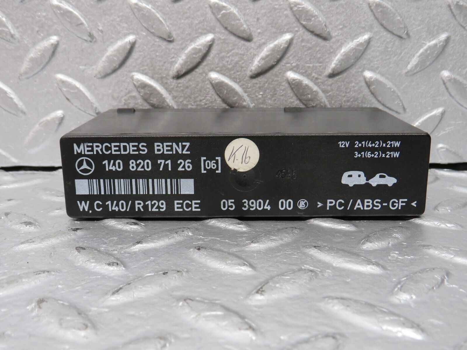 39481 Mercedes-Benz R129 320SL Coupe Hazard Warning Light Relay 1408207126