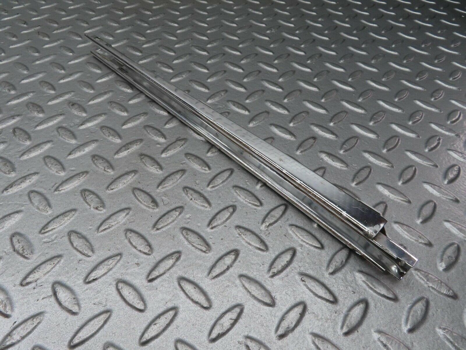 13193 Mercedes-Benz W111 220S Rear Left Door Front Chrome Window Channel