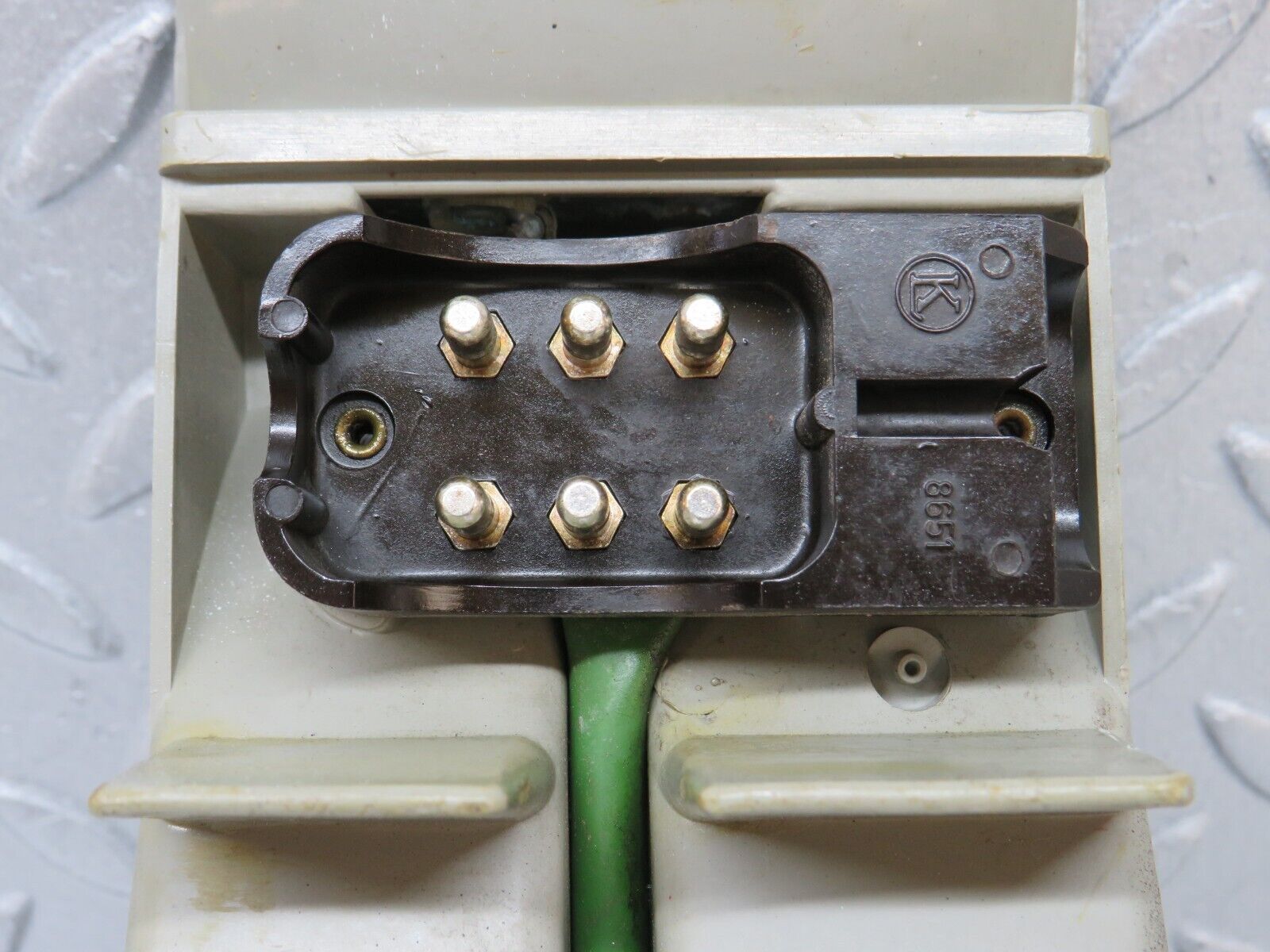 37443 Mercedes-Benz W109 300SEL Tail Light Bulb Holder Right Side 1088260851