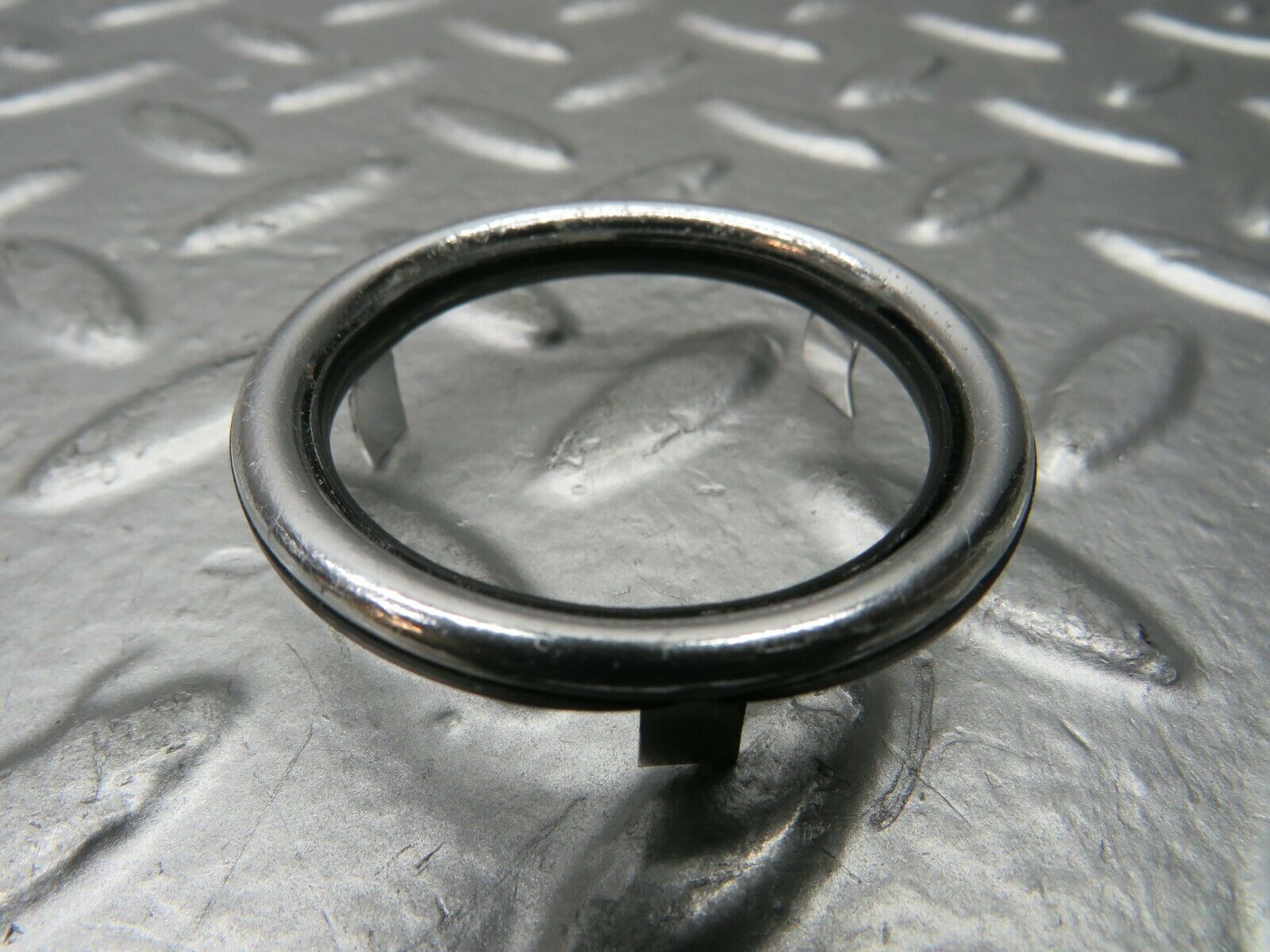 23034 Mercedes-Benz C123 230CE Coupe Ignition Switch Surround Chrome Ring