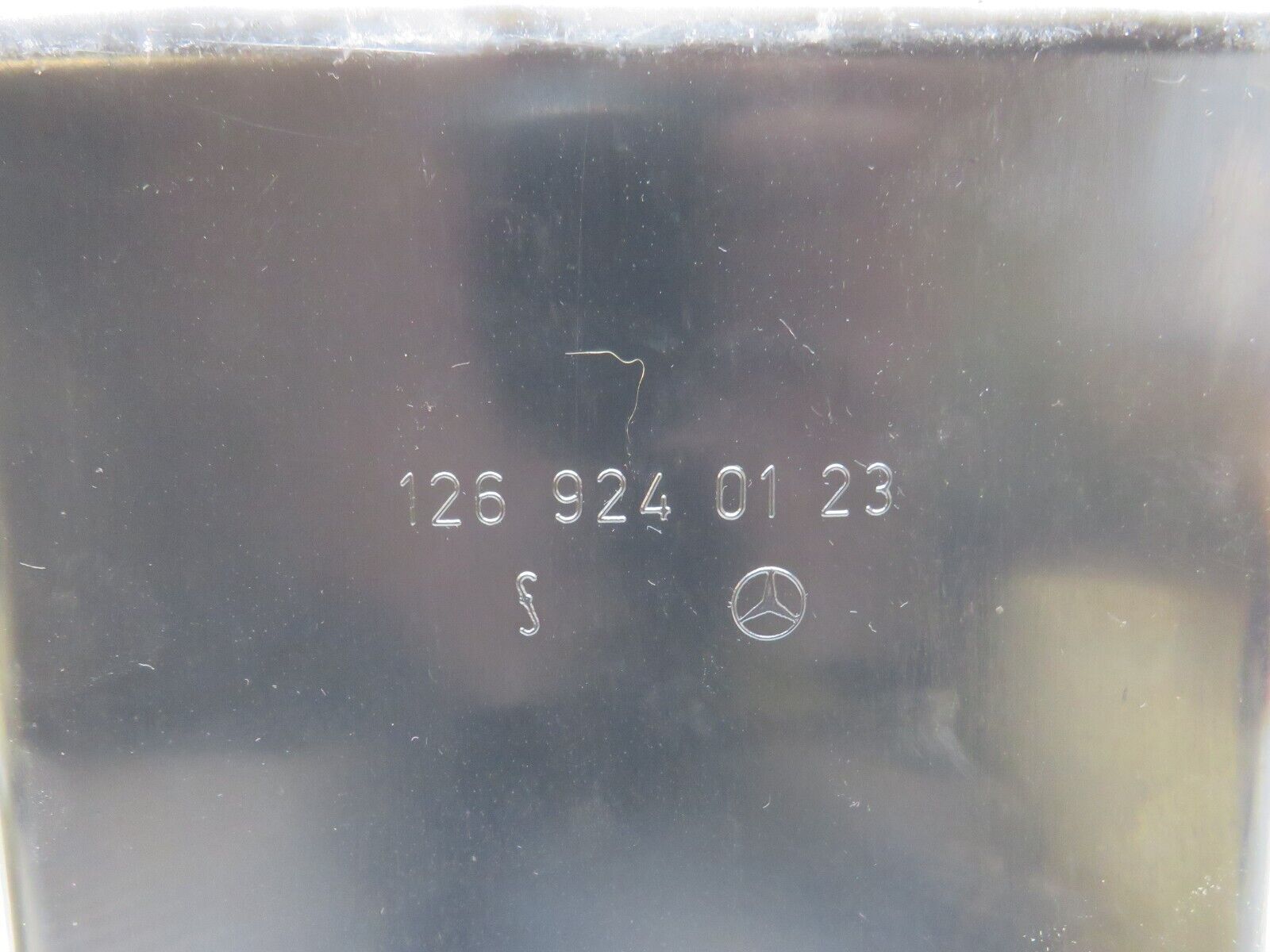 34414 Mercedes-Benz C126 380SEC Coupe Rear Seat Set Leather Beige 1249240123