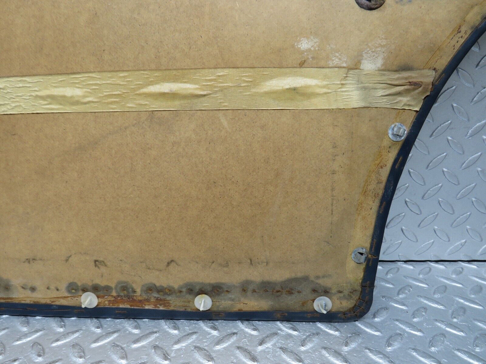 37288 Mercedes-Benz W109 300SEL Rear Left Door Card Blue