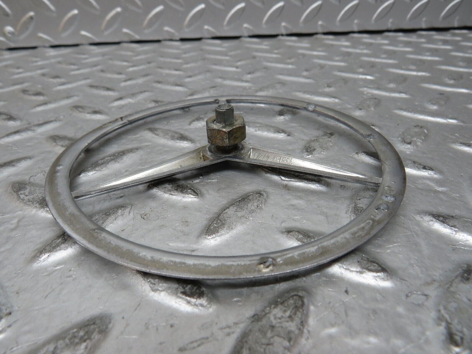 28825 Mercedes-Benz W123 230E Trunk Boot Lid Emblem 1267580058