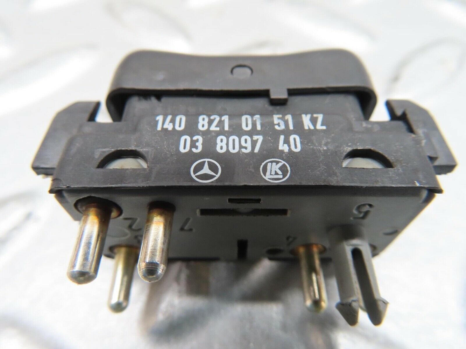 15176 Mercedes-Benz W140 S320 Electric Window Switch Left Side 1408210151