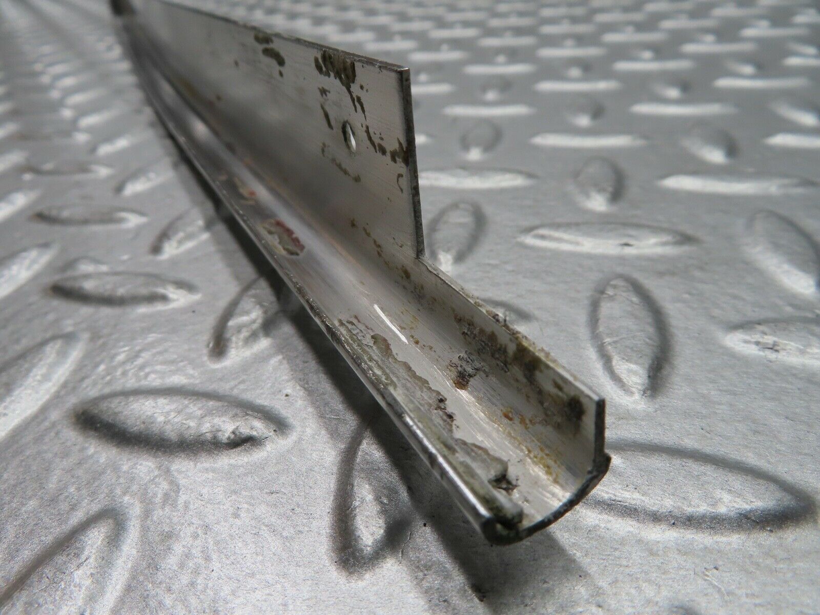 20468 Mercedes-Benz W114 280CE Coupe Roof Chrome Moulding Trim Left Side