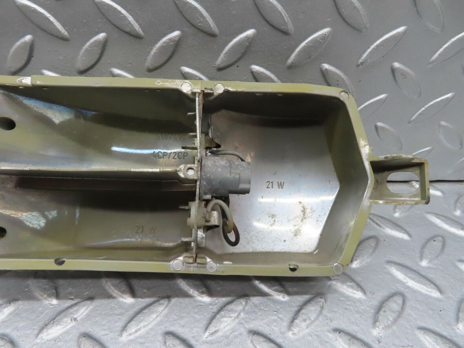 12976 Mercedes-Benz W111 220SE Left Tail Light Cover Bulb Holder