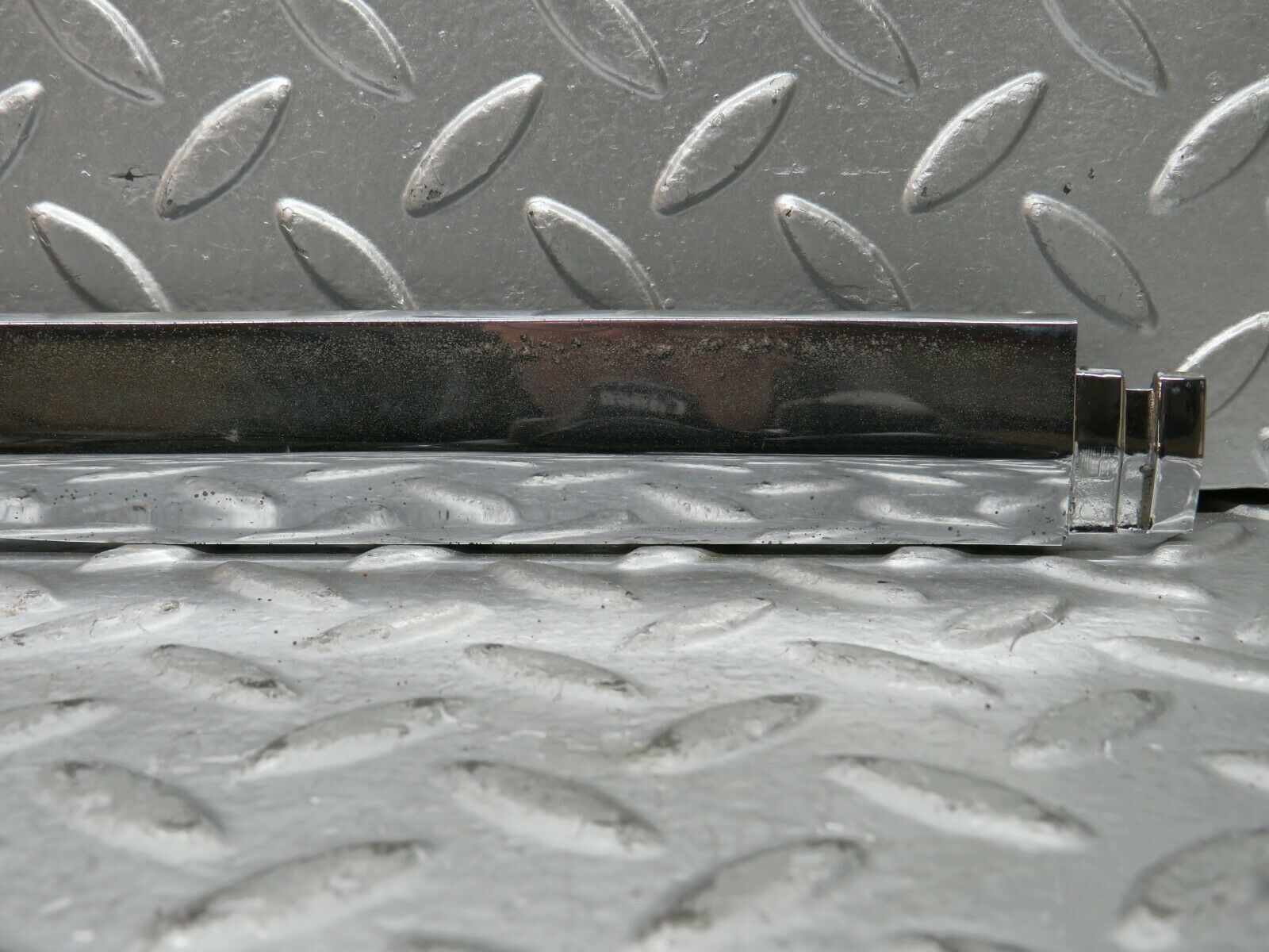 23786 Mercedes-Benz C107 450SLC Coupe Trunk Chrome Handle Moulding Right