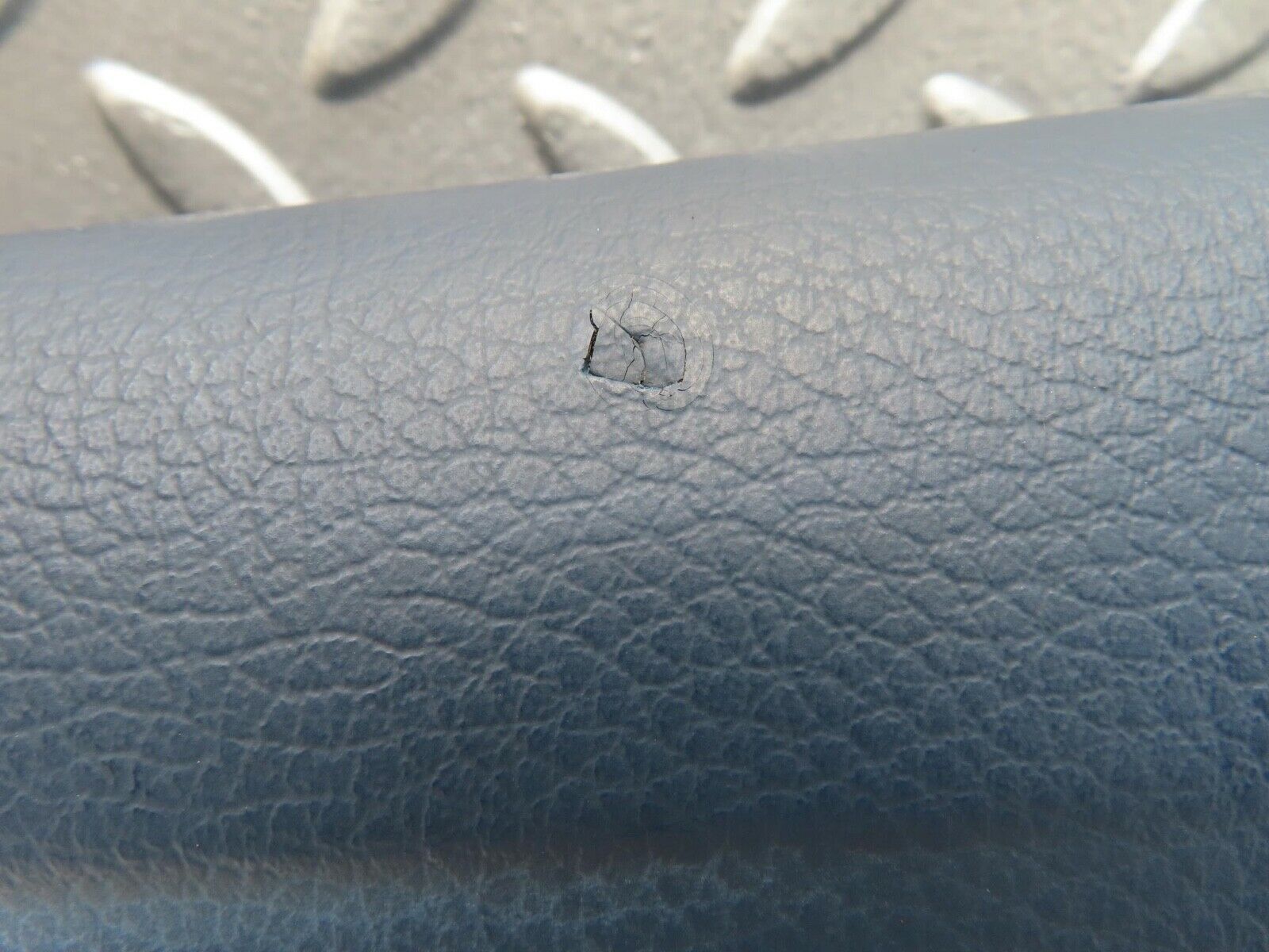 13946 Mercedes-Benz C107 280SLC A Pillar Cover Right Side Blue