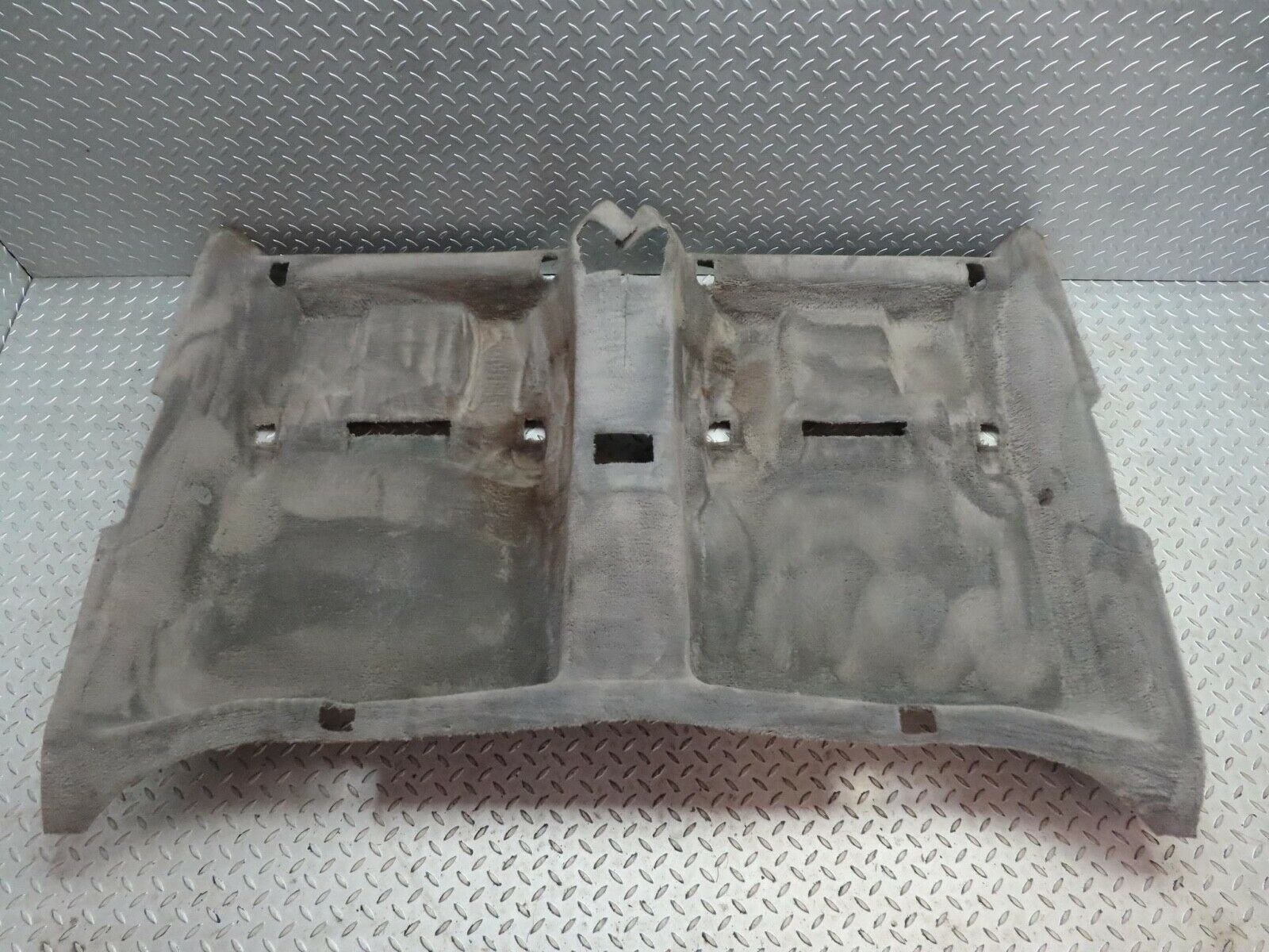 16526 Mercedes-Benz W124 260E Rear Floor Carpet Grey 1246803841