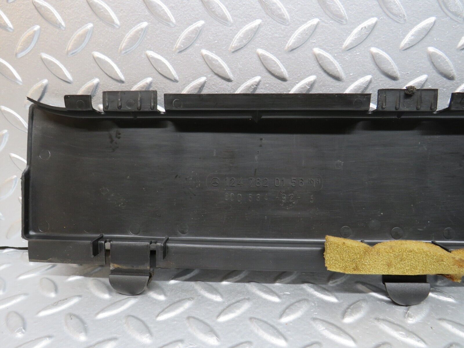 31286 Mercedes-Benz S124 220TE Wagon Sunroof Guide Cover Trim 1247820156